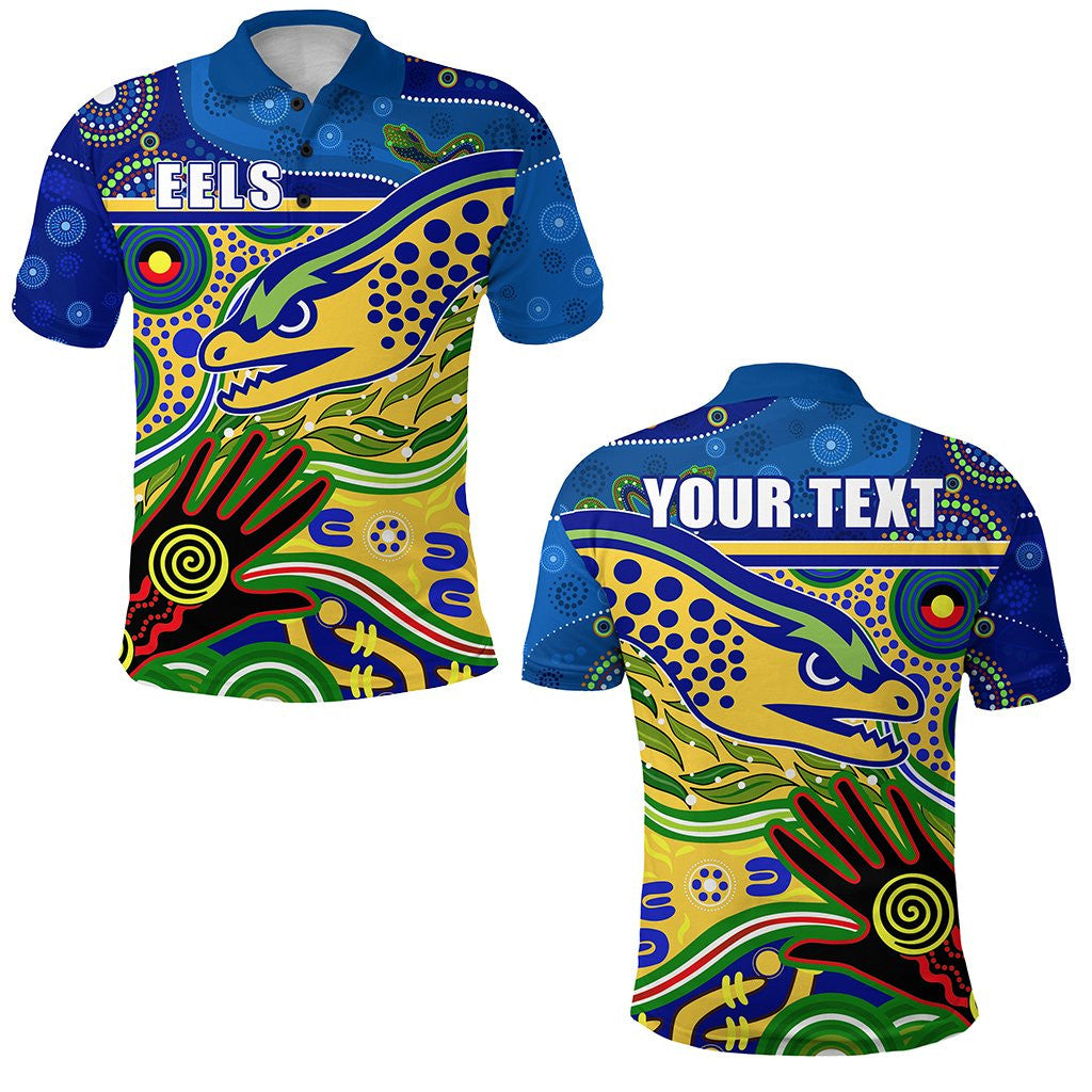 (Custom Personalised) Eels NAIDOC Special Polo Shirt