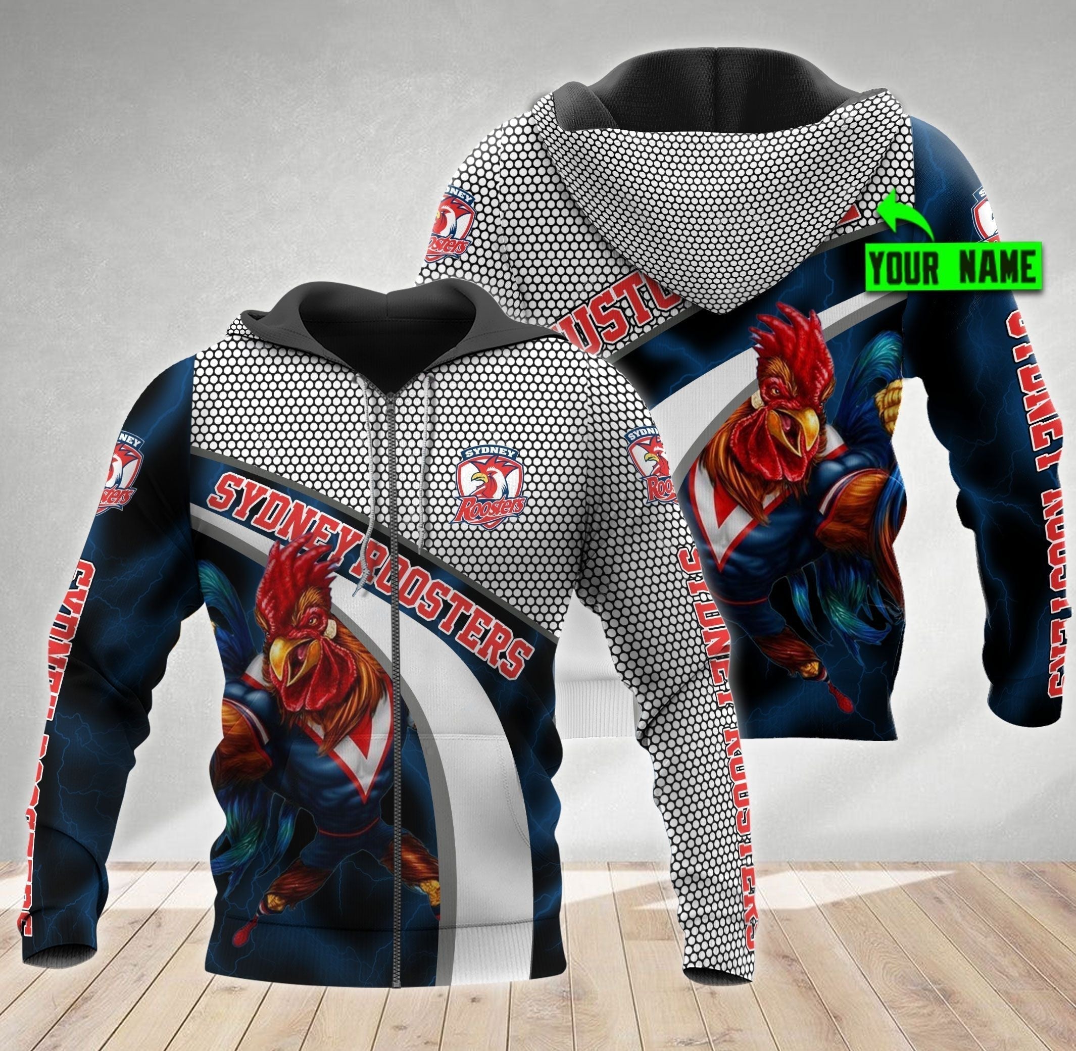 New Sydney Roosters Macost Personalized LT10