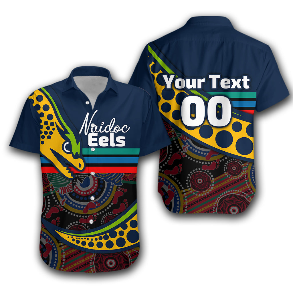 (Custom Personalised) Eels Rugby NAIDOC Week Hawaiian Shirt Aboriginal Sport Style - Ver.2 LT16 - Vibe Hoodie Shop