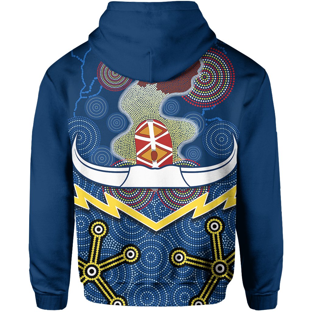 Cowboys Zip Hoodie Aboriginal - Vibe Hoodie Shop