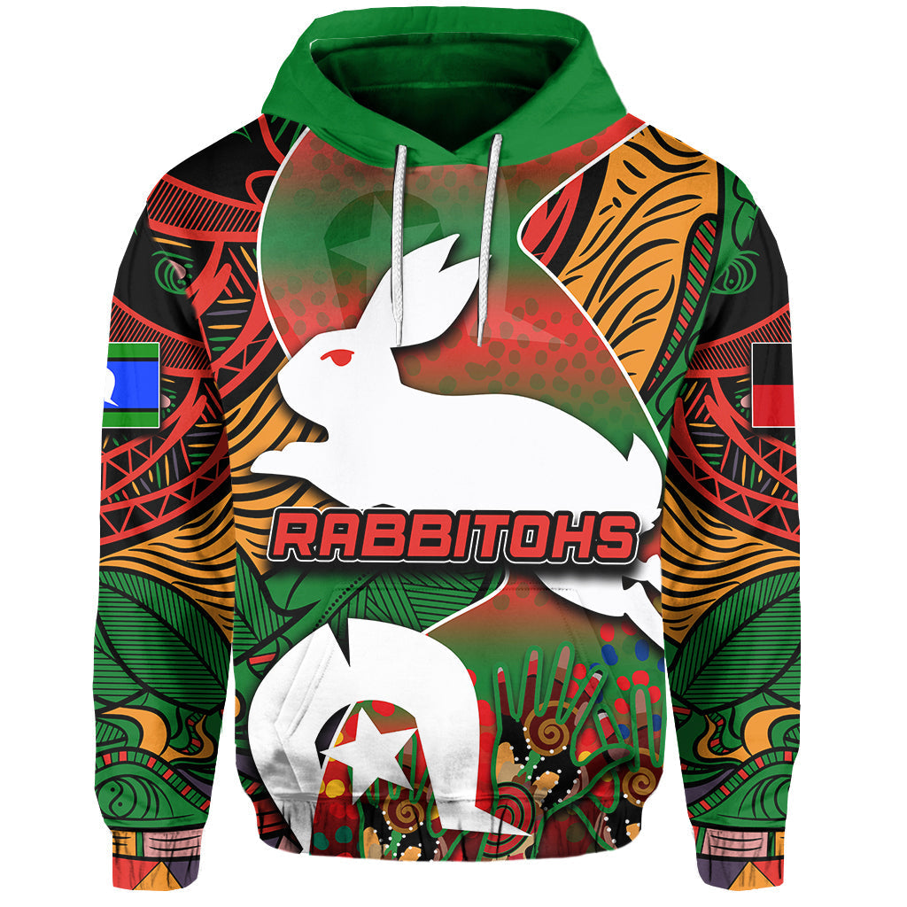 NAIDOC Rabbitohs Hoodie Torres Strait Islanders LT6 - Vibe Hoodie Shop