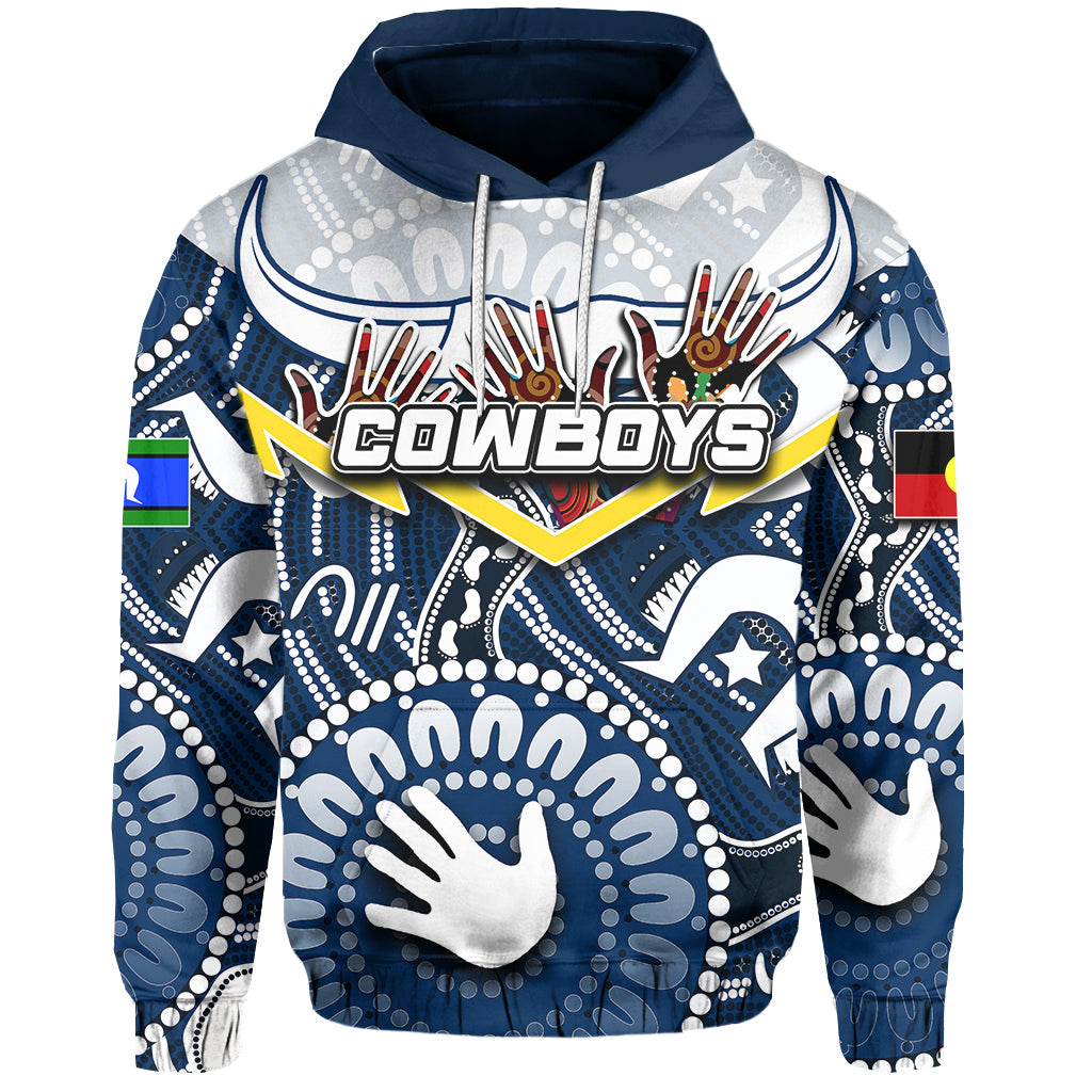 NAIDOC Cowboys Hoodie NAIDOC Patterns LT6 - Vibe Hoodie Shop