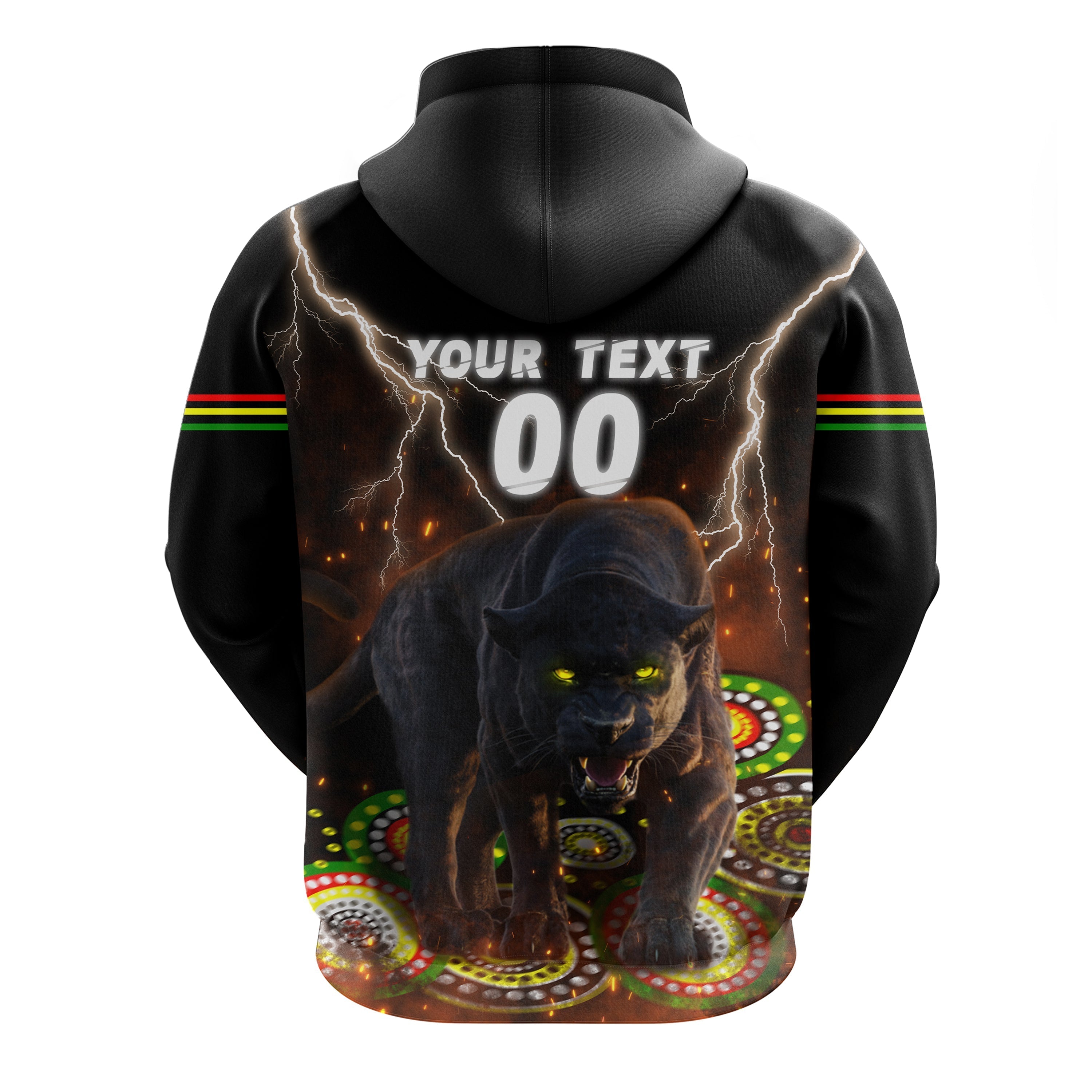 (Custom Personalised) Panthers Zip Hoodie Special Style LT16 - Vibe Hoodie Shop