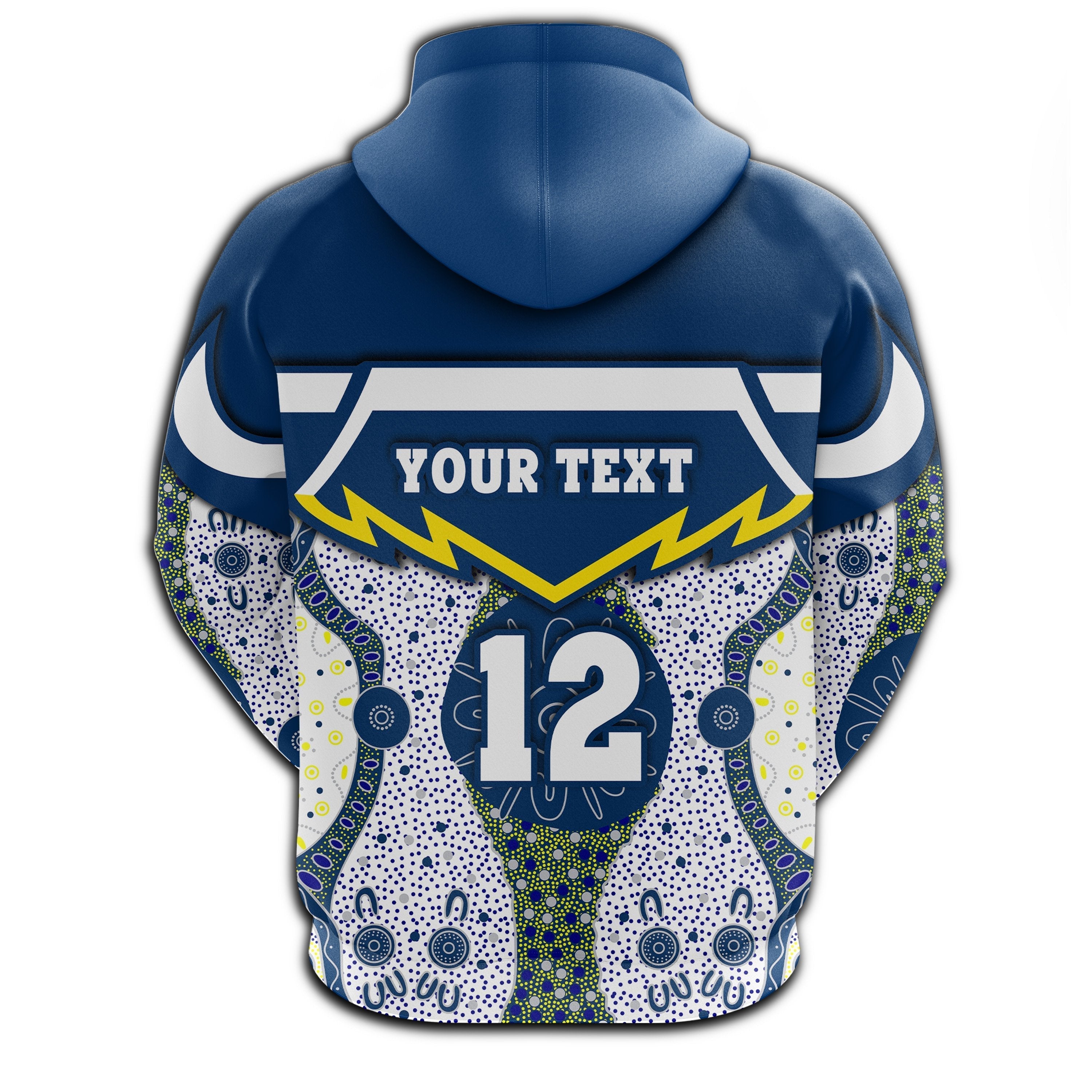(Custom Personalised) Cowboys Fire Hoodie North Aboriginal - Vibe Hoodie Shop