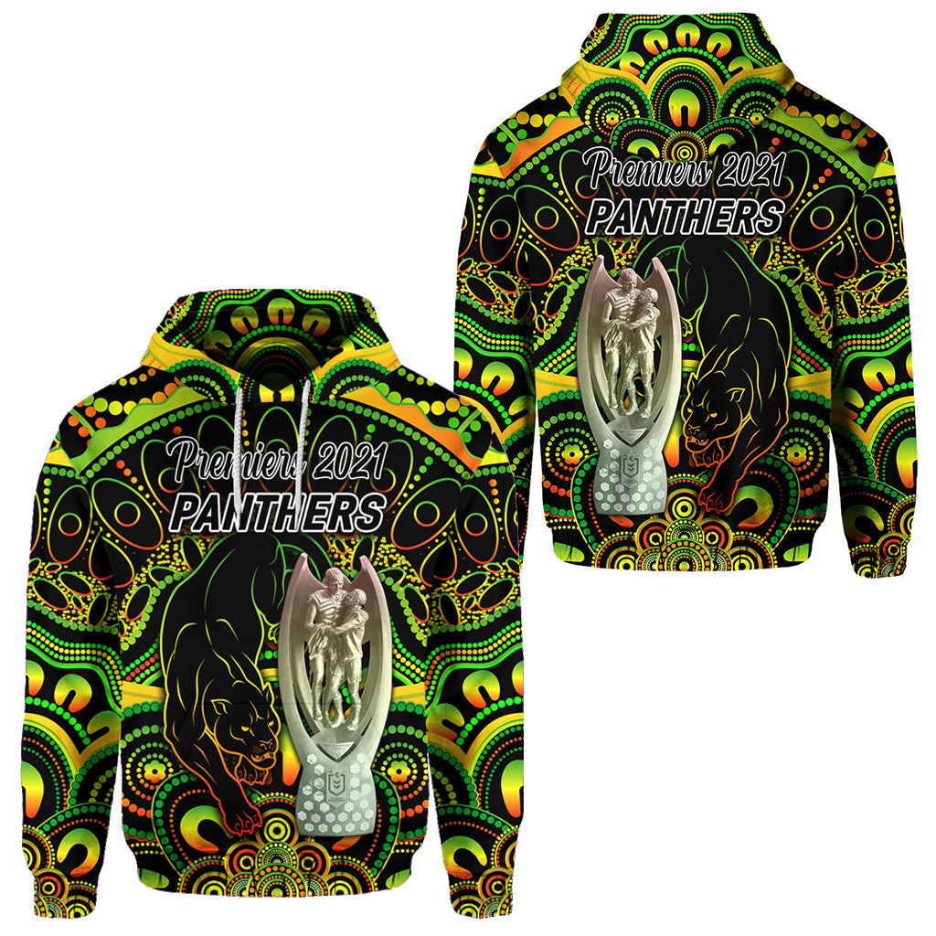Penrith Panthers Hoodie 2021 Indigenous Premiers - Trophy LT8 - Vibe Hoodie Shop