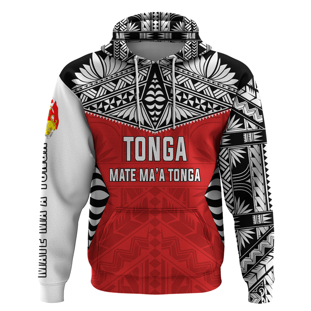 Tonga Zipper Hoodie Mate Ma'A Tonga - Vibe Hoodie Shop