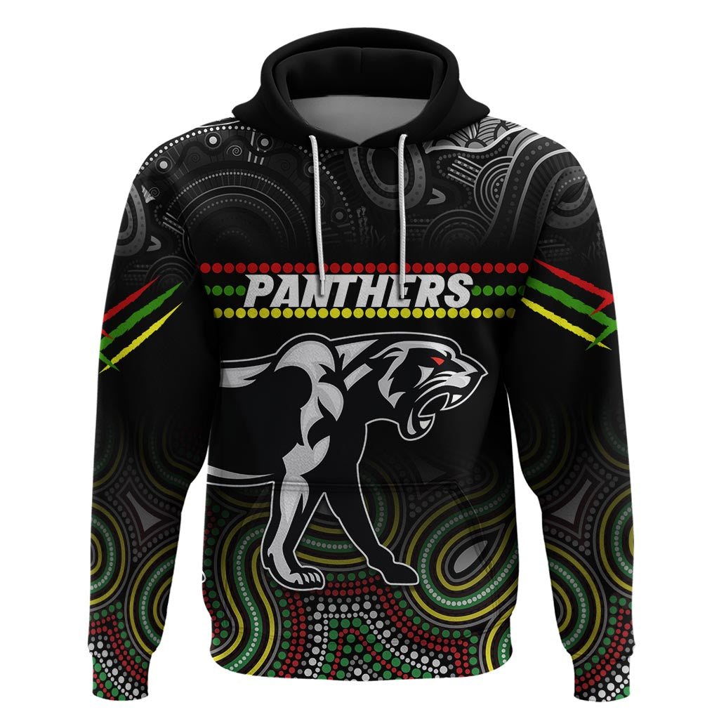 (Custom Personalised) Panthers Indigenous Zip Hoodie Premiers Penrith Champion LT13 - Vibe Hoodie Shop