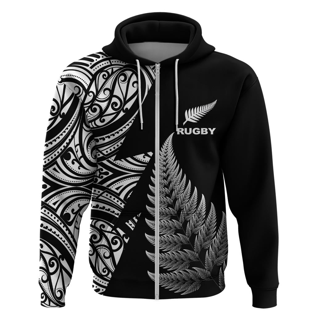 New Zealand Rugby Hoodie - Aotearoa Maori Style - Vibe Hoodie Shop