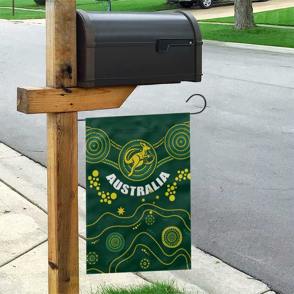 Australia 2024 Rugby Garden Flag Go Wallabies - Vibe Hoodie Shop