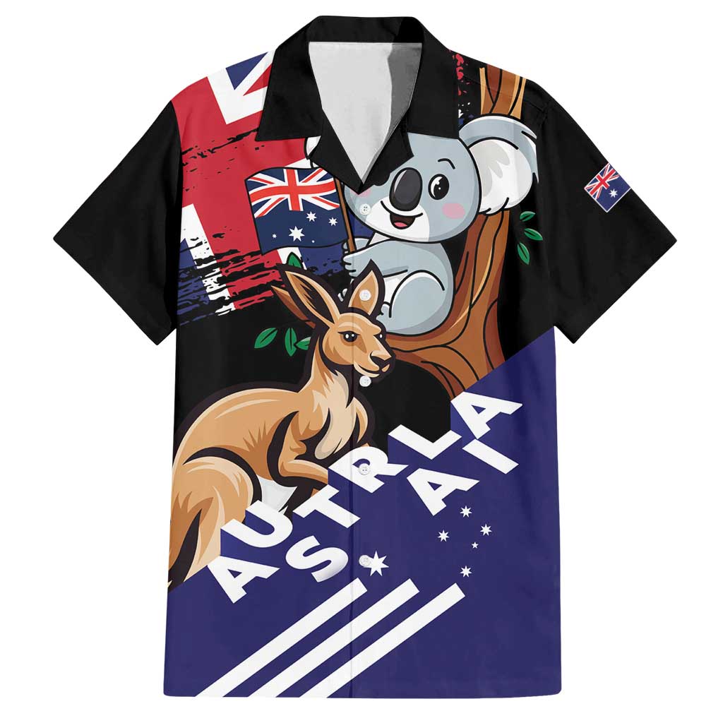 Personalised Australia Kangaroo Koala Together Family Matching Long Sleeve Bodycon Dress and Hawaiian Shirt Special Edition