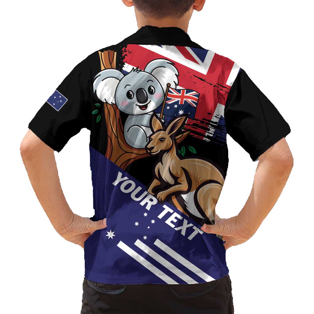 Personalised Australia Kangaroo Koala Together Family Matching Puletasi and Hawaiian Shirt Special Edition