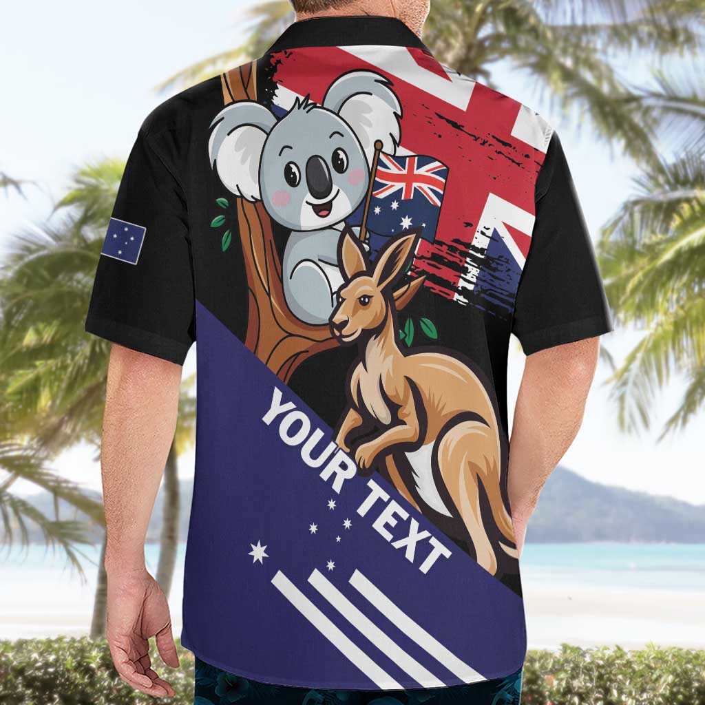 Personalised Australia Kangaroo Koala Together Hawaiian Shirt Special Edition - Vibe Hoodie Shop