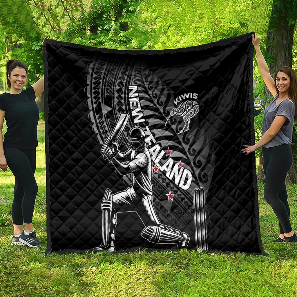 New Zealand Cricket Quilt Maori Kiwi Black Fern - Vibe Hoodie Shop