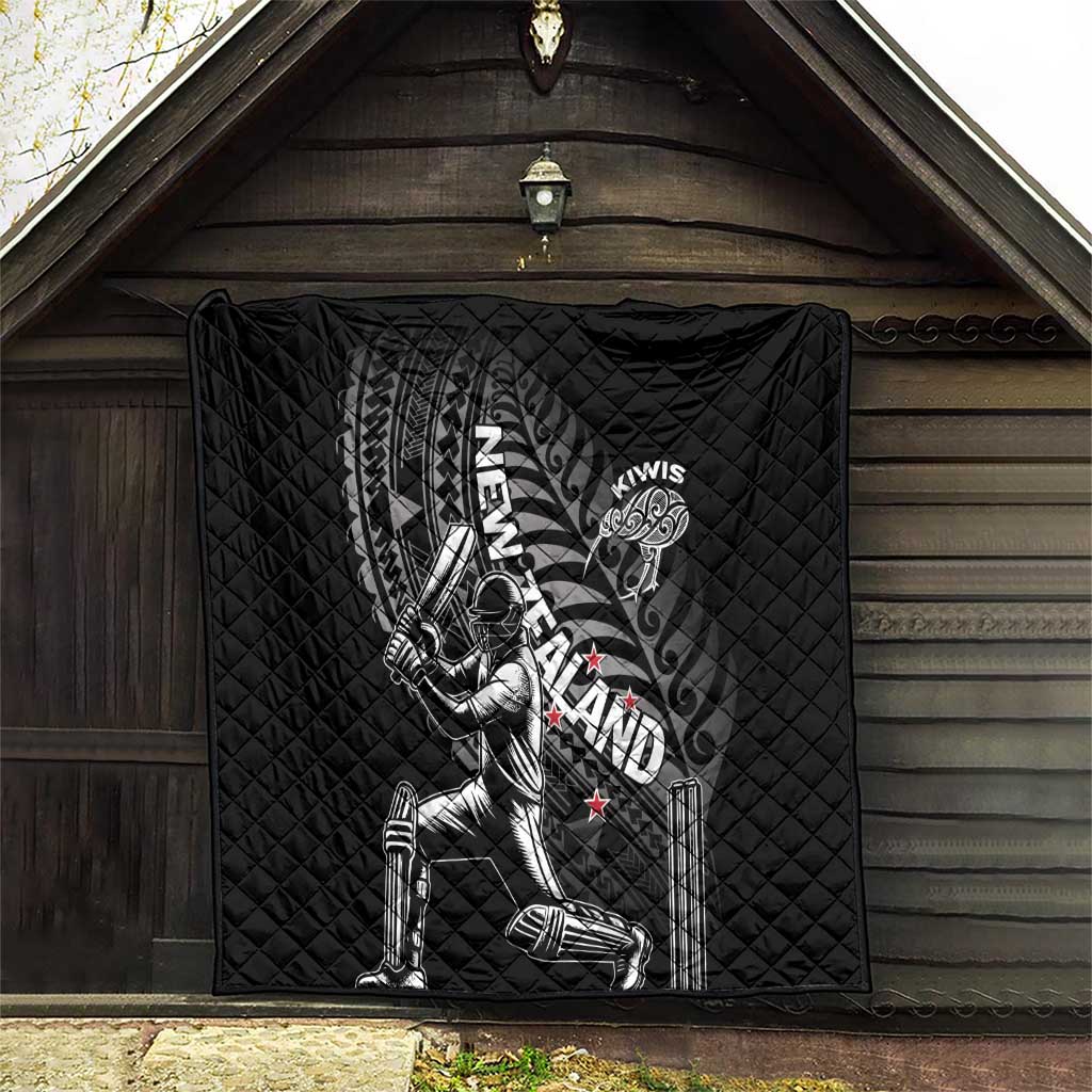 New Zealand Cricket Quilt Maori Kiwi Black Fern - Vibe Hoodie Shop