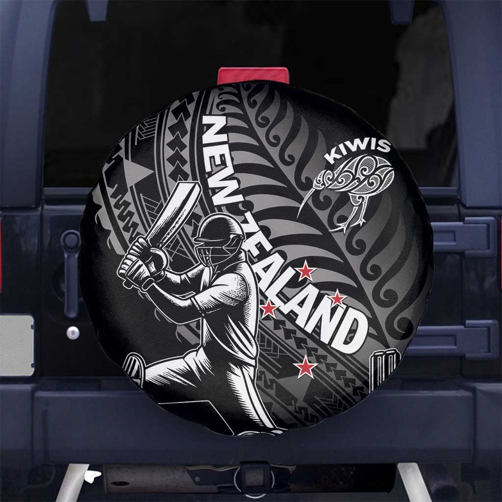 New Zealand Cricket Spare Tire Cover Maori Kiwi Black Fern - Vibe Hoodie Shop