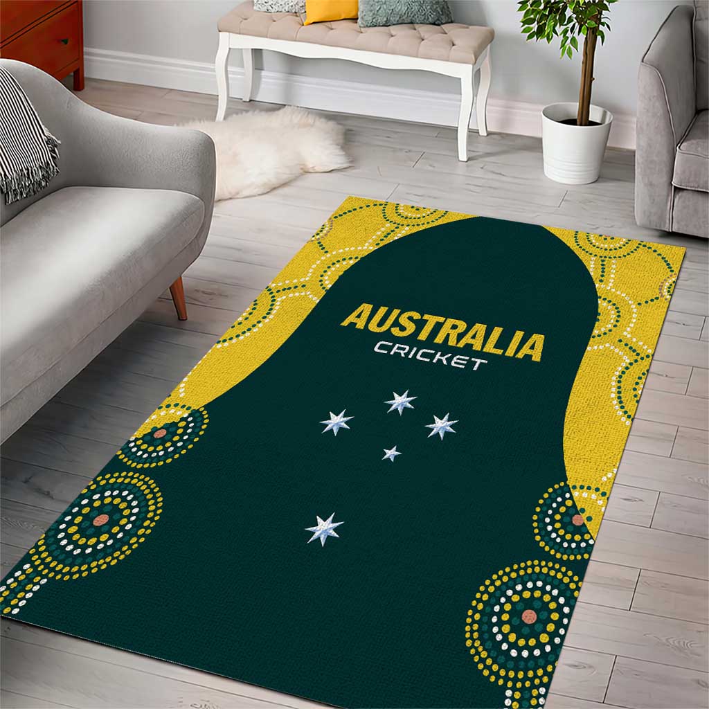 Australia Cricket Area Rug Aussies Champions - Vibe Hoodie Shop