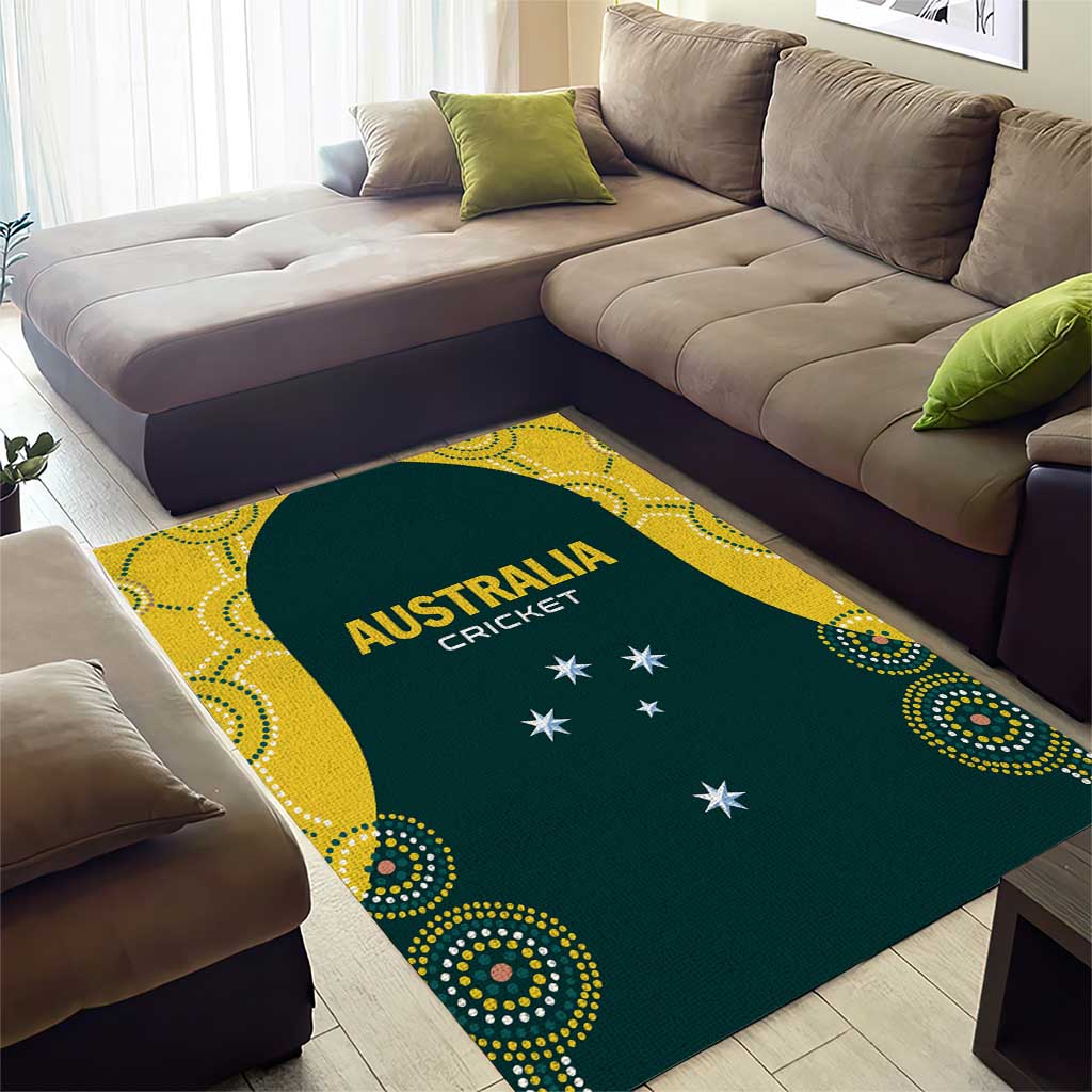 Australia Cricket Area Rug Aussies Champions - Vibe Hoodie Shop