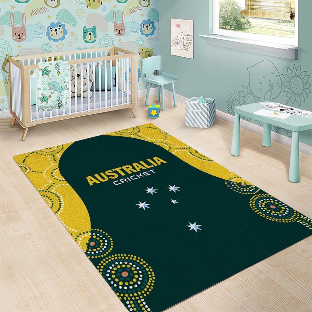 Australia Cricket Area Rug Aussies Champions - Vibe Hoodie Shop