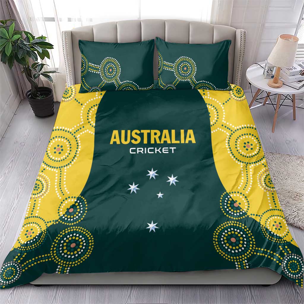 Australia Cricket Bedding Set Aussies Champions - Vibe Hoodie Shop