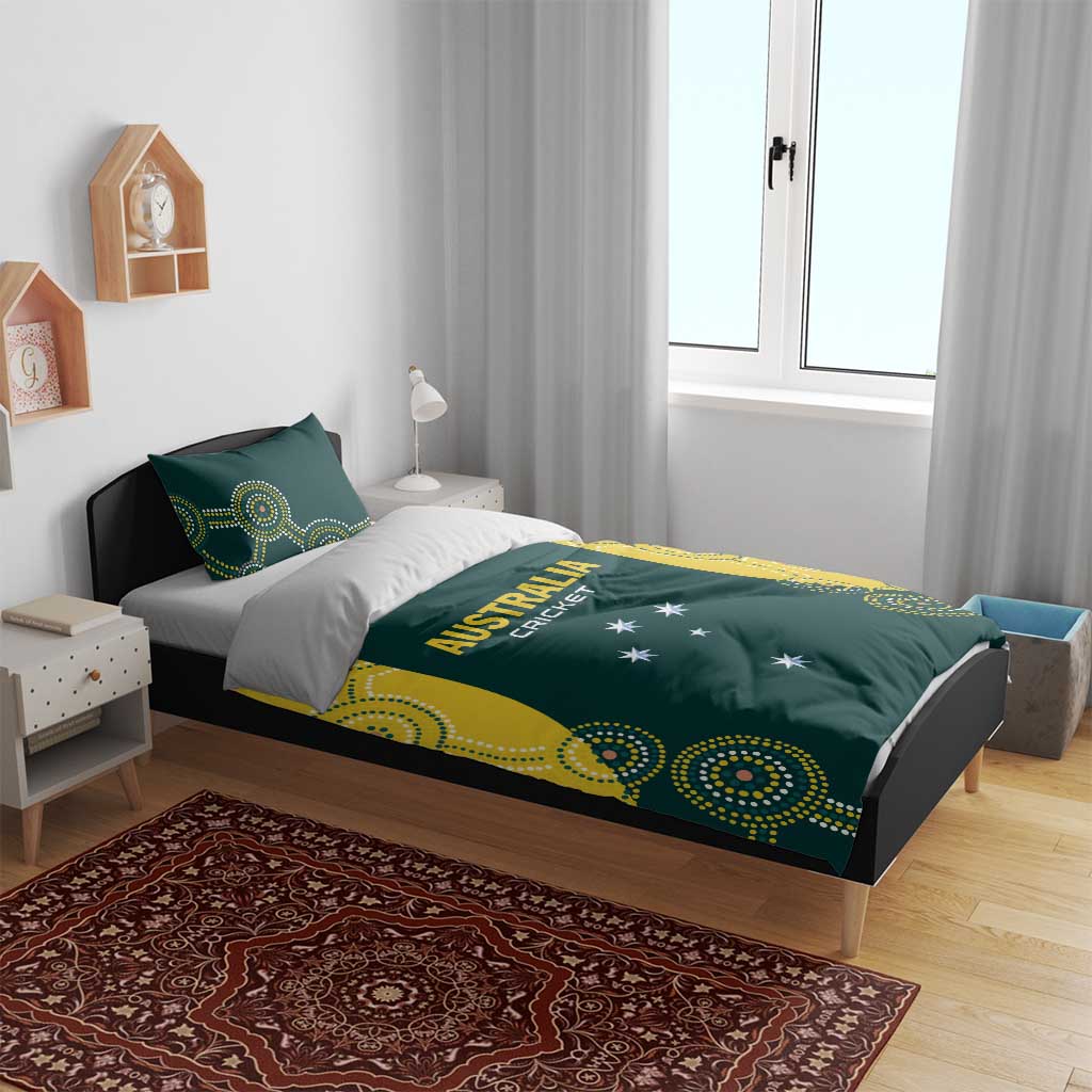 Australia Cricket Bedding Set Aussies Champions - Vibe Hoodie Shop
