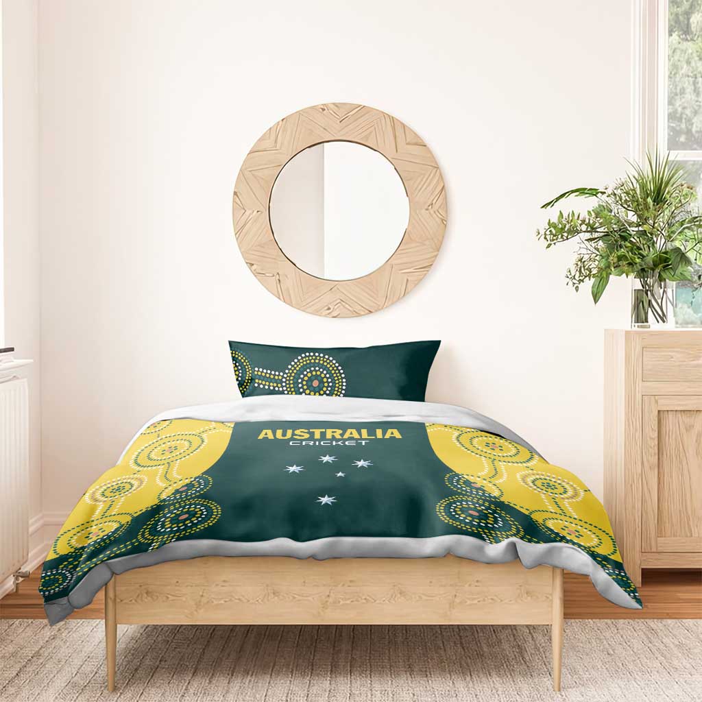 Australia Cricket Bedding Set Aussies Champions - Vibe Hoodie Shop