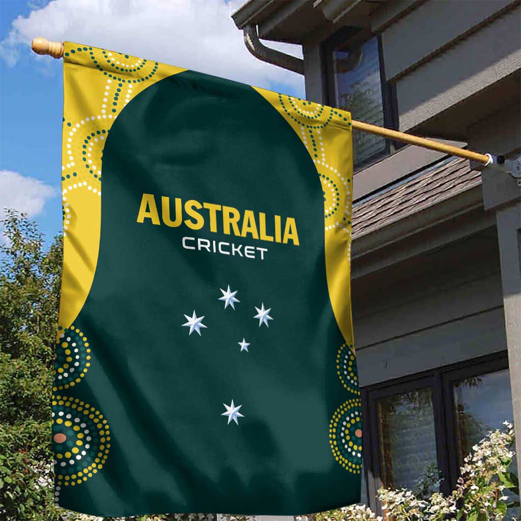 Australia Cricket Garden Flag Aussies Champions - Vibe Hoodie Shop