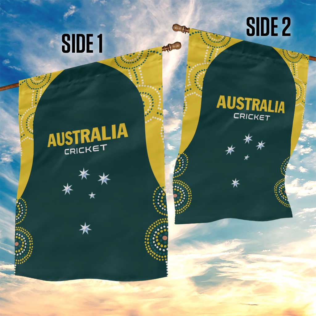 Australia Cricket Garden Flag Aussies Champions - Vibe Hoodie Shop