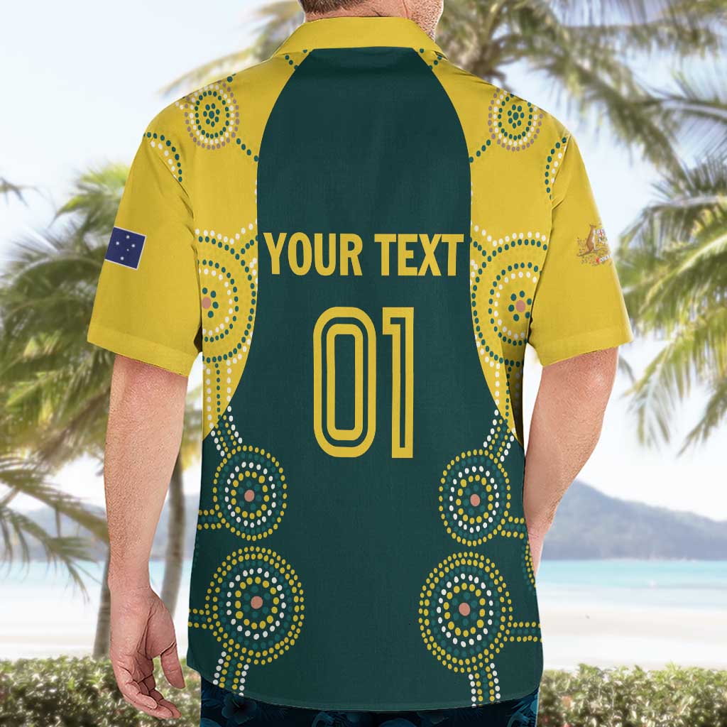 Custom Australia Cricket Hawaiian Shirt Aussies Champions - Vibe Hoodie Shop