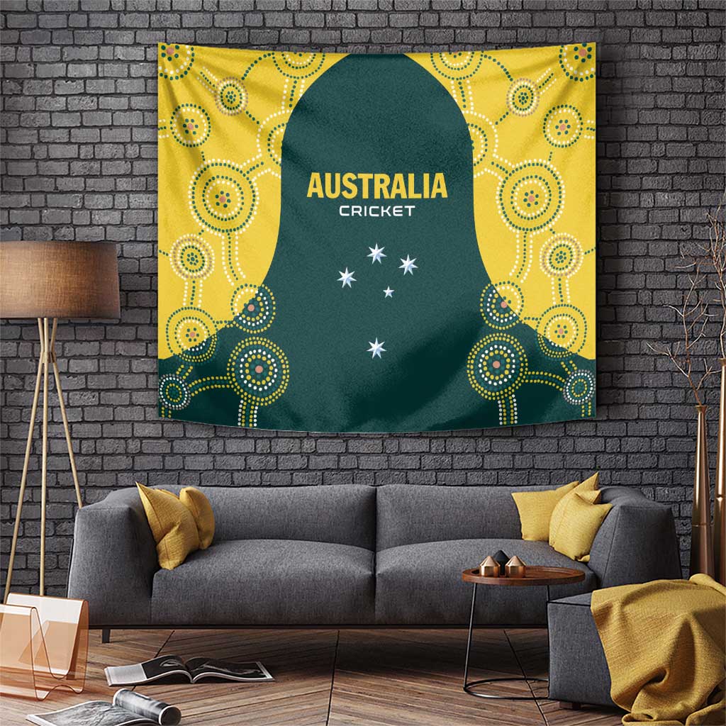 Australia Cricket Tapestry Aussies Champions - Vibe Hoodie Shop