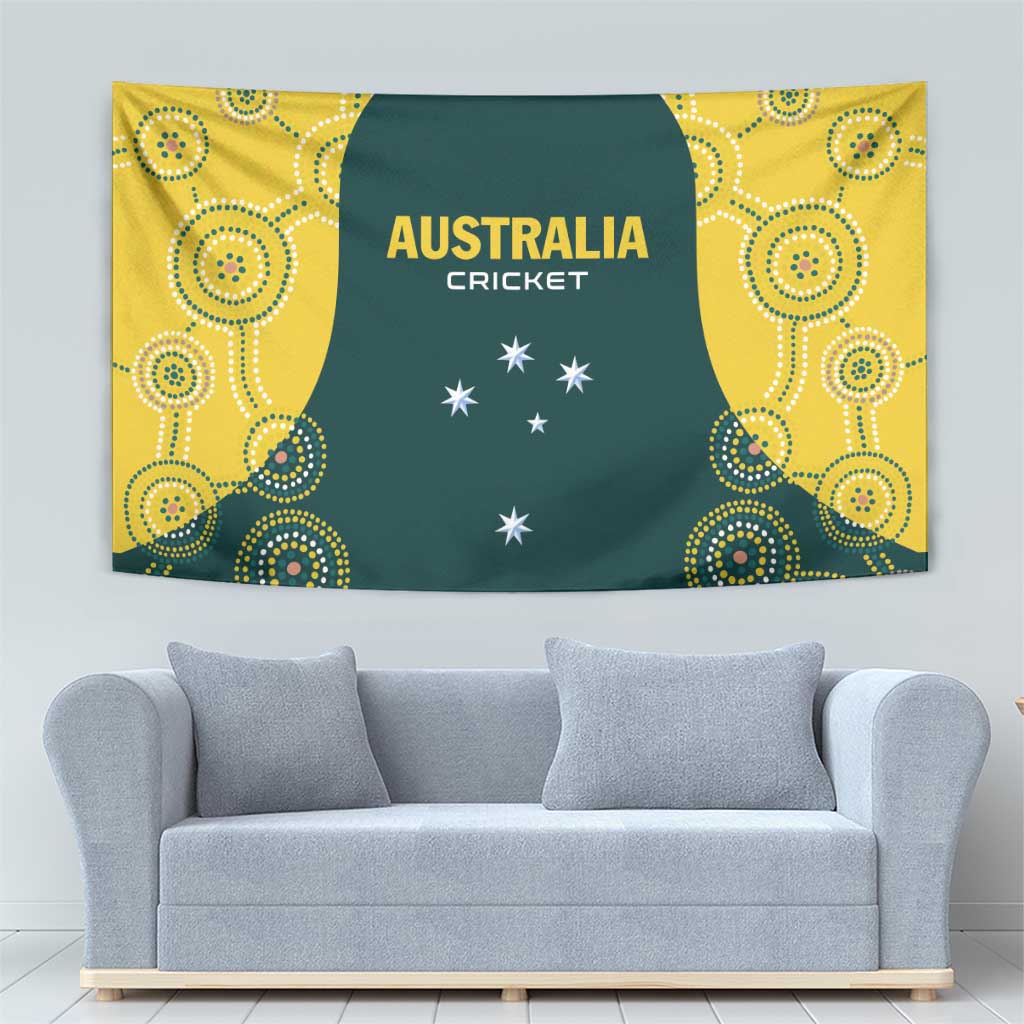 Australia Cricket Tapestry Aussies Champions - Vibe Hoodie Shop