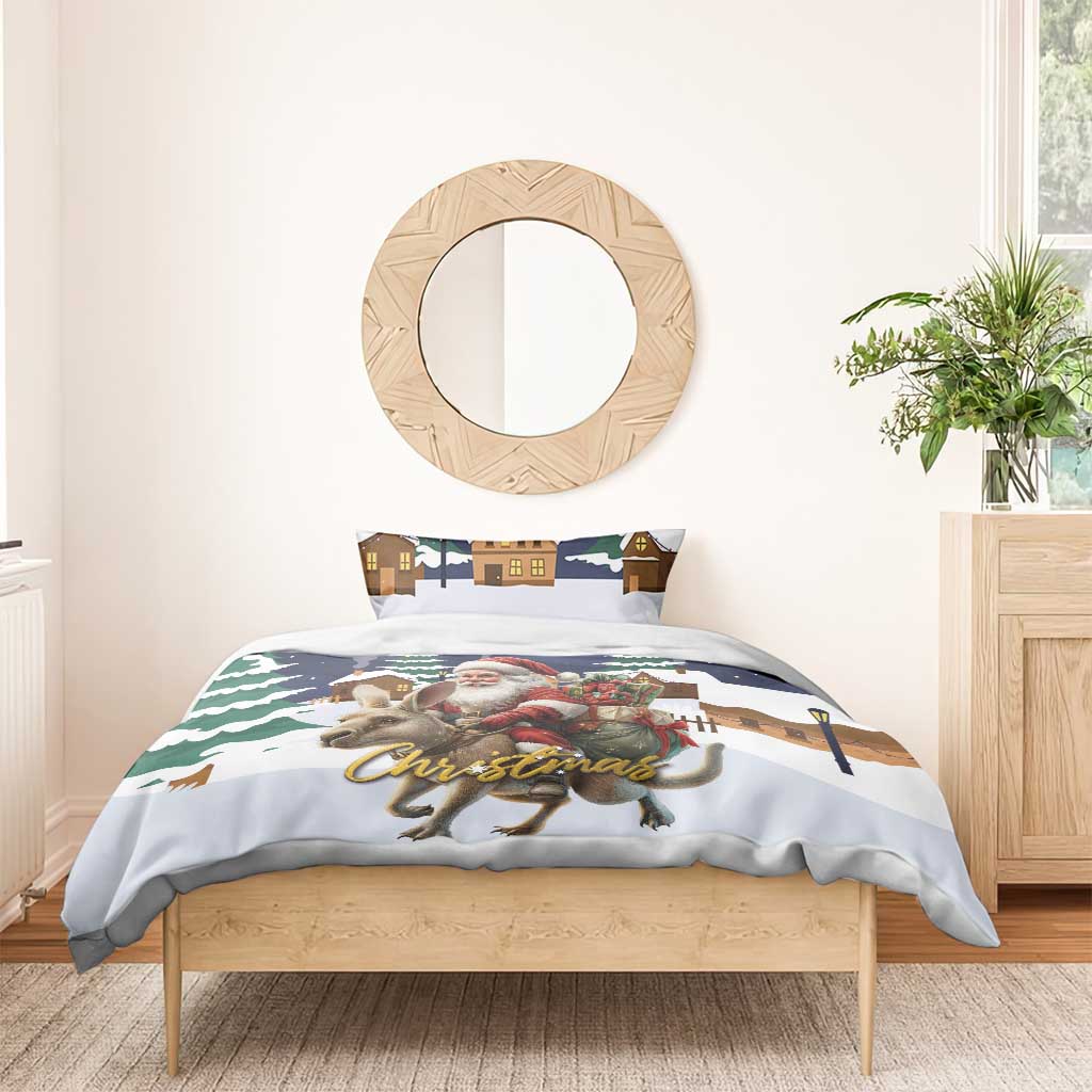 Kangaroo Australia Christmas Bedding Set Xmas Pattern - Vibe Hoodie Shop