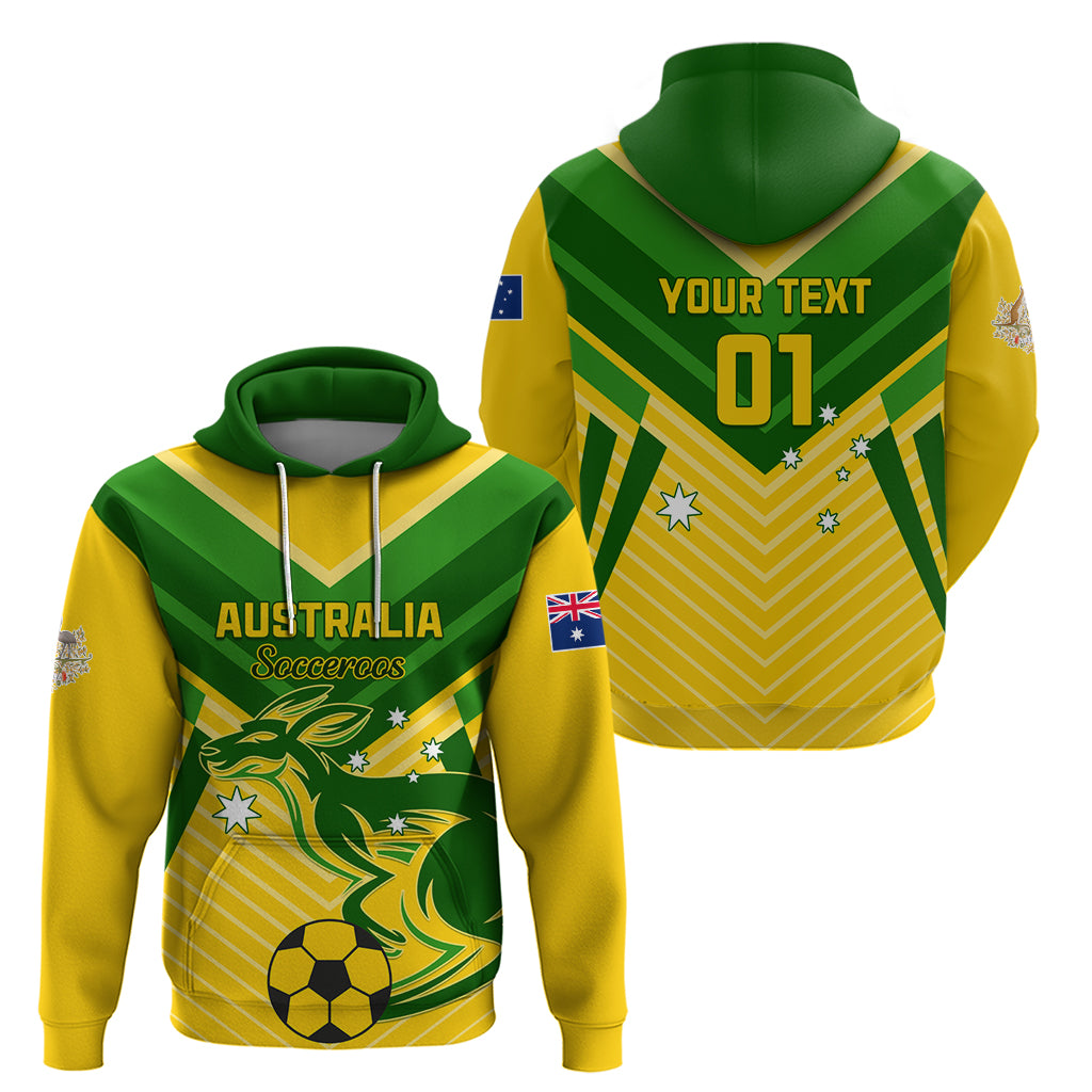 Australia Soccer Hoodie Go Socceroos - Vibe Hoodie Shop