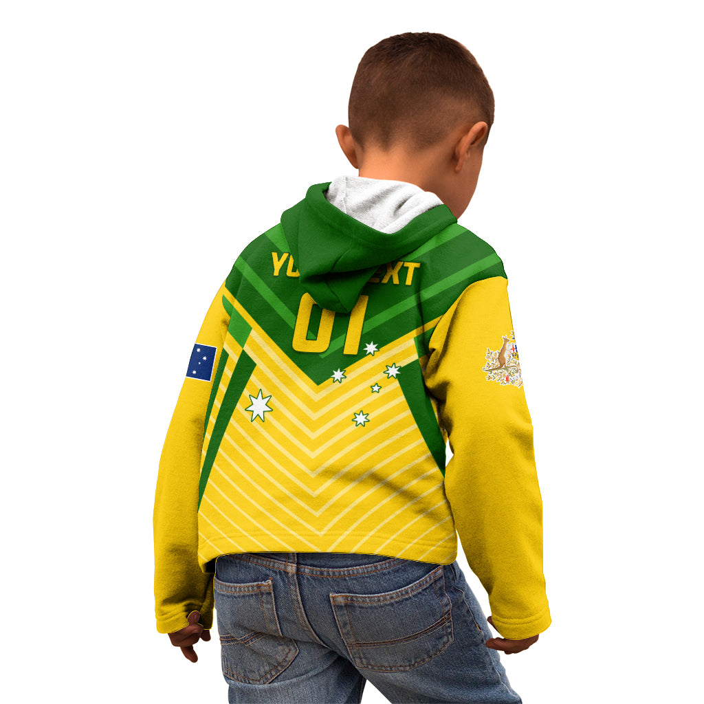 Australia Soccer Kid Hoodie Go Socceroos - Vibe Hoodie Shop