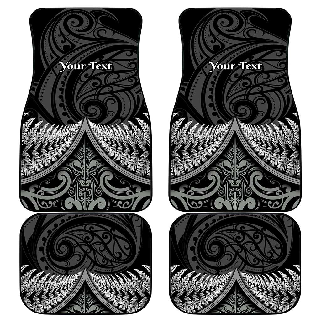 Toitu Te Tiriti Aotearoa Silver Fern Car Mats New Zealand Maori Pattern