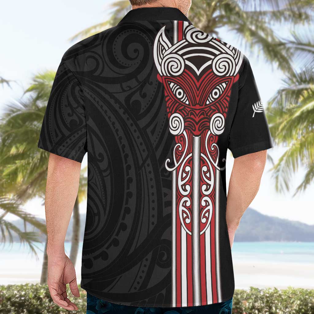 Toitu Te Reo Maori Toitu Te Whenua Toitu Te Tiriti Hawaiian Shirt Maori Warrior New Zealand - Vibe Hoodie Shop