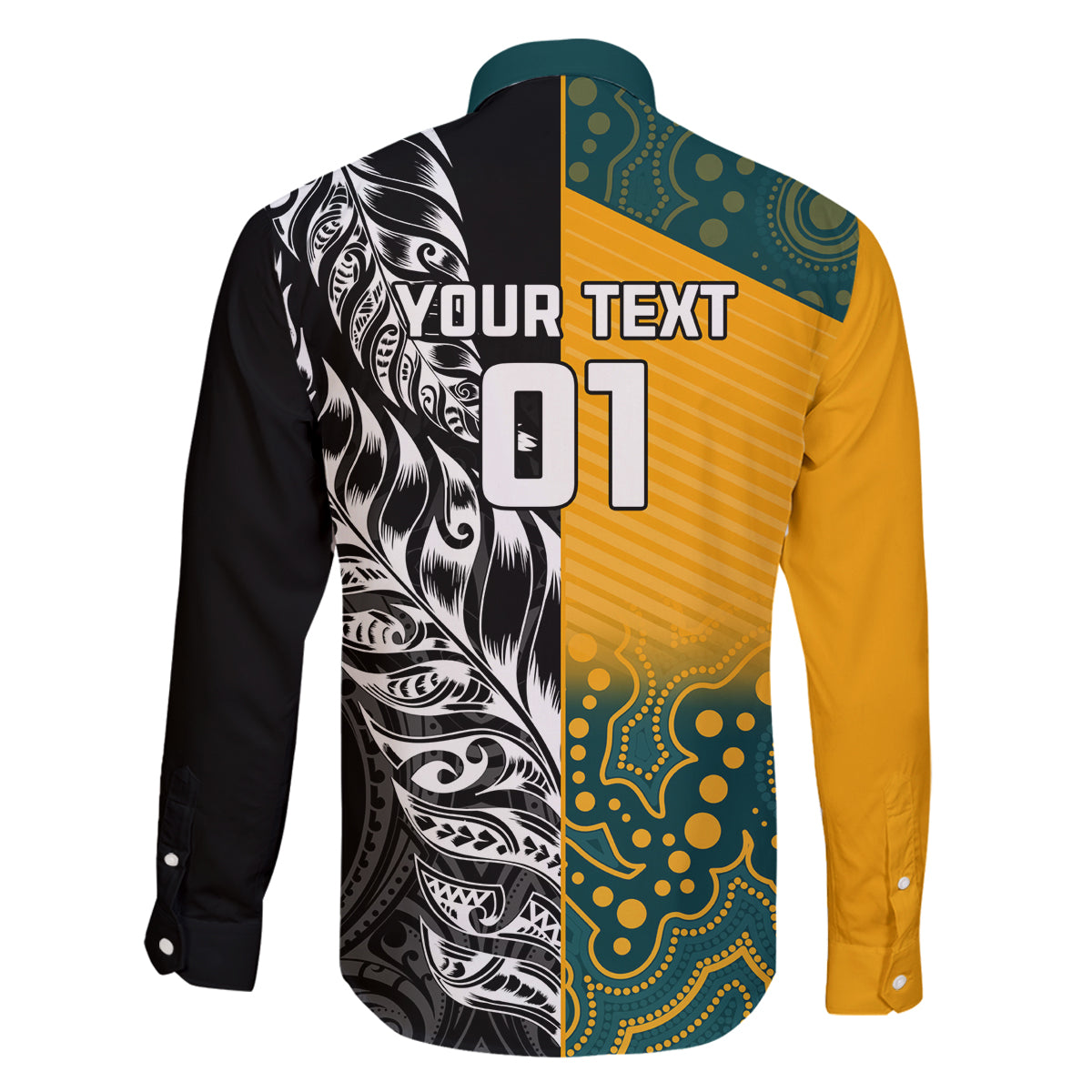 Custom New Zealand And Australia Rugby Family Matching Tank Maxi Dress and Hawaiian Shirt Wallabies Kiwi Silver Fern 2023 World Cup