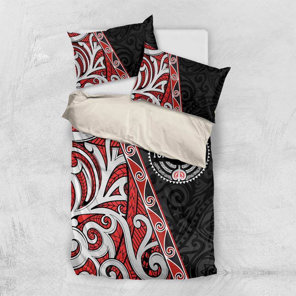 Aotearoa Toitu Te Tiriti Bedding Set Honour The Treaty New Zealand - Vibe Hoodie Shop