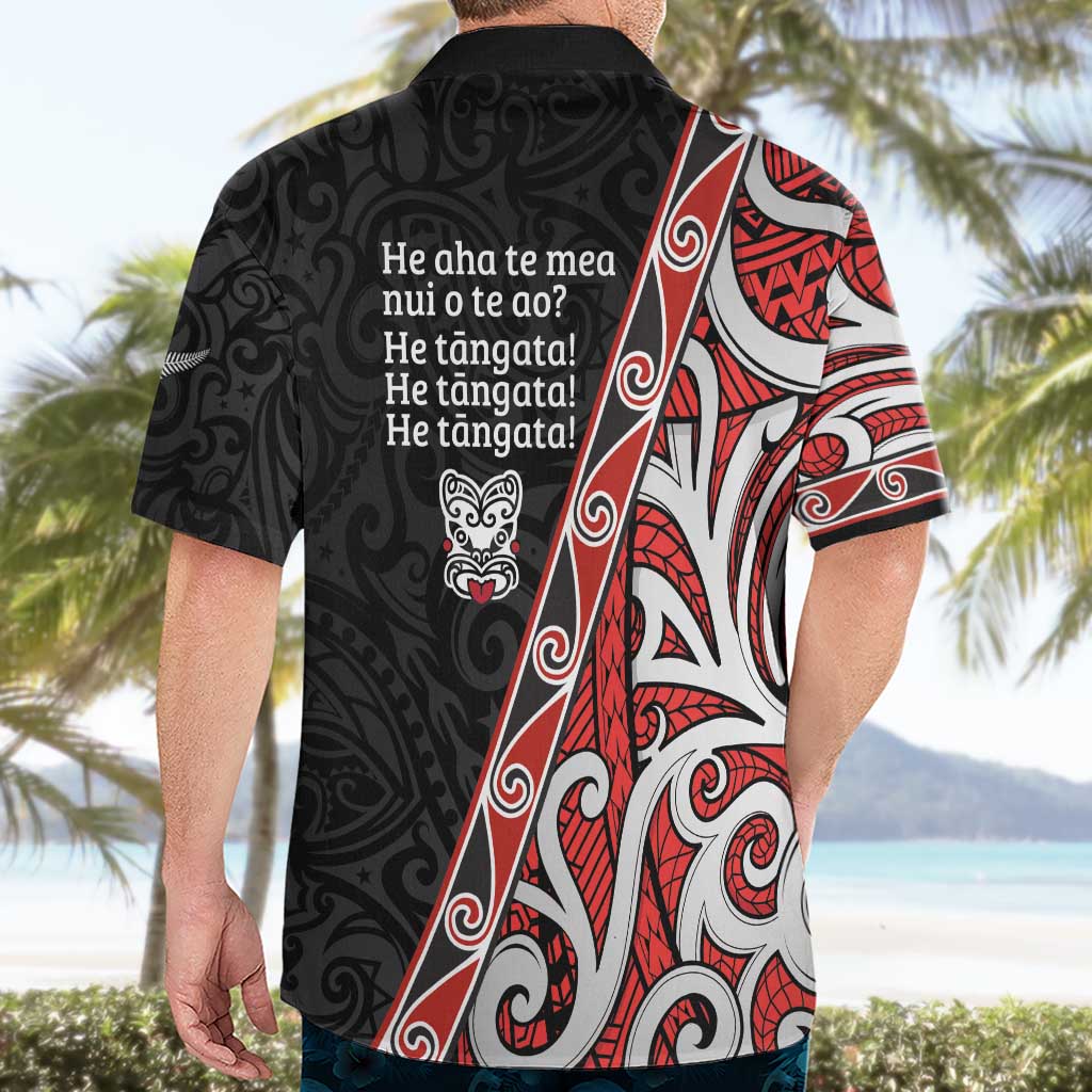 Aotearoa Toitu Te Tiriti Hawaiian Shirt Honour The Treaty New Zealand - Vibe Hoodie Shop