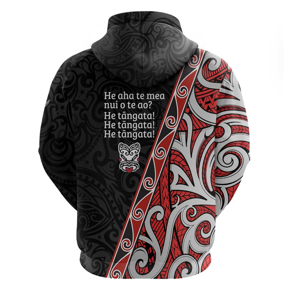 Aotearoa Toitu Te Tiriti Hoodie Honour The Treaty New Zealand - Vibe Hoodie Shop