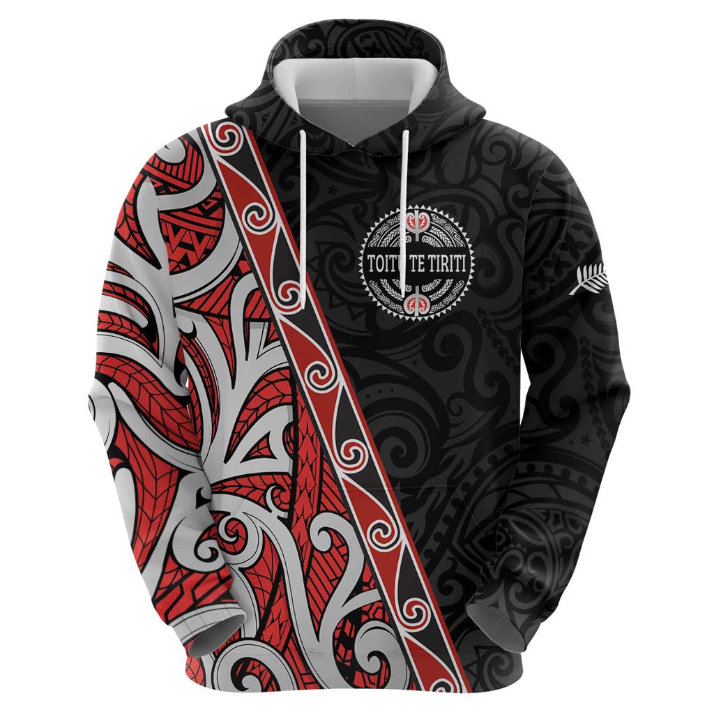 Aotearoa Toitu Te Tiriti Hoodie Honour The Treaty New Zealand - Vibe Hoodie Shop
