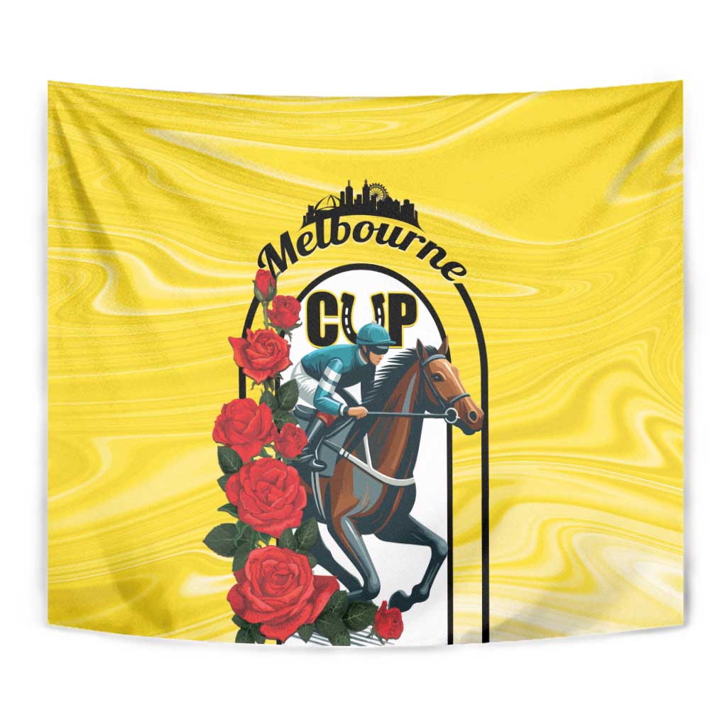 Personalised Melbourne Horse Racing Tapestry The Race That Stops The Nation - Vibe Hoodie Shop