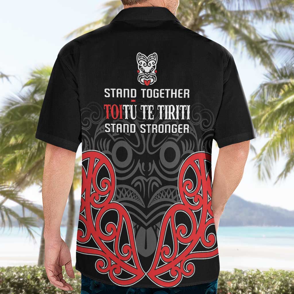 Toitu Te Tiriti 1840 Aotearoa Hawaiian Shirt Stand Together Stand Stronger - Vibe Hoodie Shop