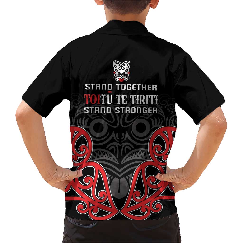 Toitu Te Tiriti 1840 Aotearoa Hawaiian Shirt Stand Together Stand Stronger - Vibe Hoodie Shop