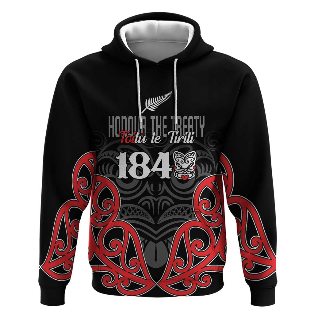Toitu Te Tiriti 1840 Aotearoa Hoodie Stand Together Stand Stronger - Vibe Hoodie Shop