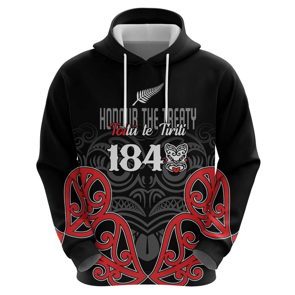 Toitu Te Tiriti 1840 Aotearoa Hoodie Stand Together Stand Stronger - Vibe Hoodie Shop