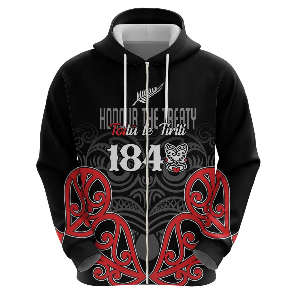 Toitu Te Tiriti 1840 Aotearoa Hoodie Stand Together Stand Stronger - Vibe Hoodie Shop