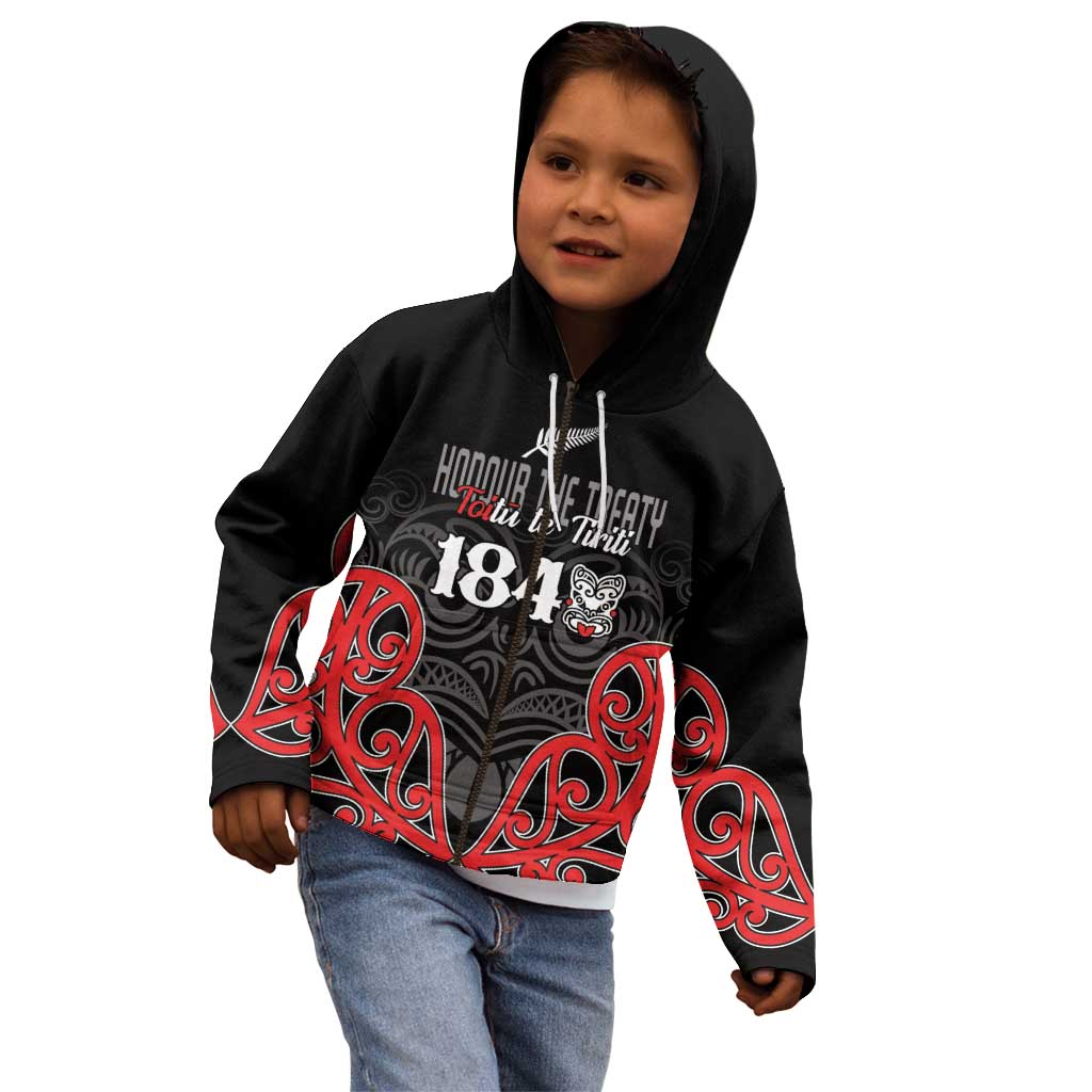 Toitu Te Tiriti 1840 Aotearoa Kid Hoodie Stand Together Stand Stronger - Vibe Hoodie Shop