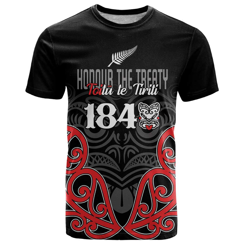 Toitu Te Tiriti 1840 Aotearoa T Shirt Stand Together Stand Stronger - Vibe Hoodie Shop