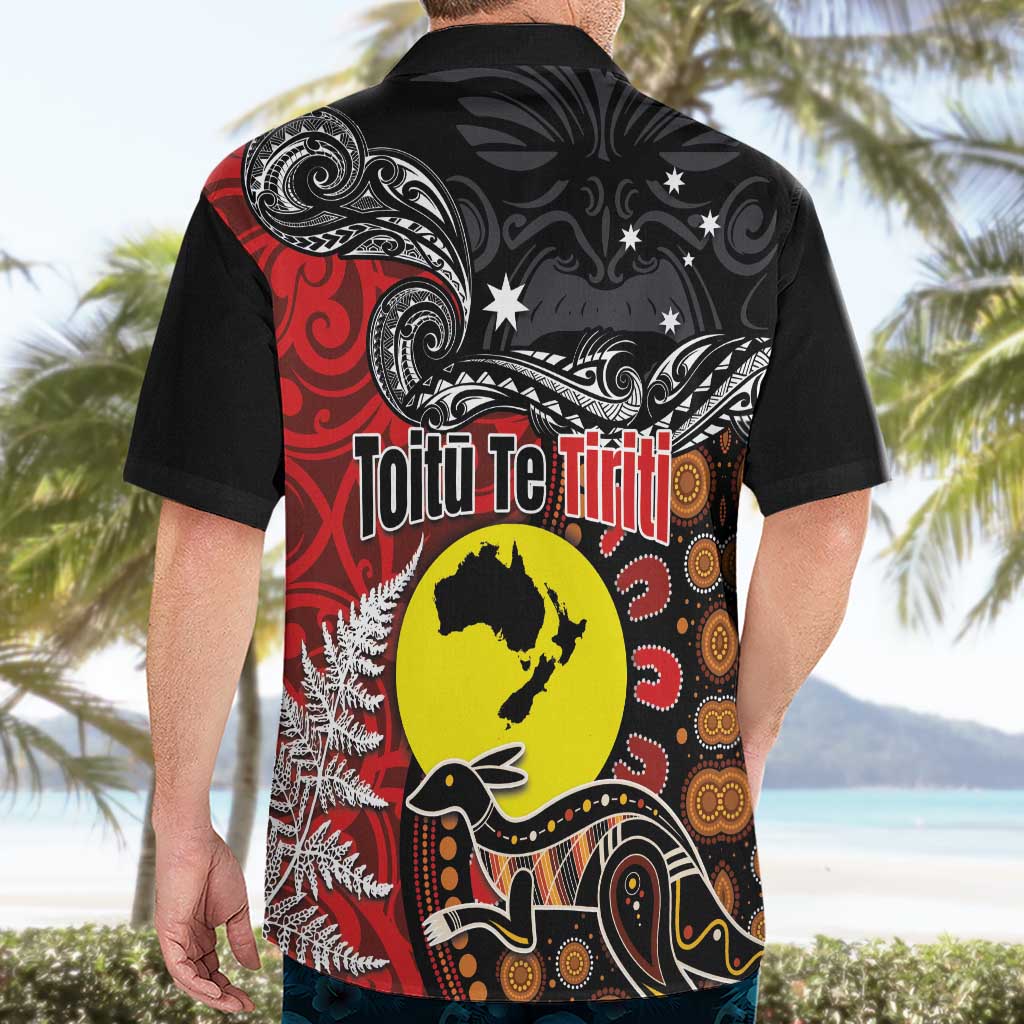 Aotearoa and Australia Toitu Te Tiriti Hawaiian Shirt Honour the Treaty - Te Tiriti Is Us - Vibe Hoodie Shop