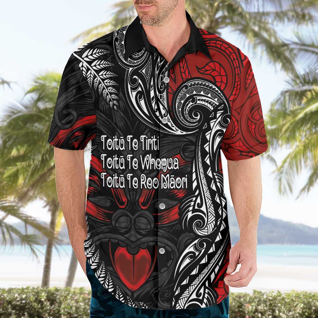 Aotearoa Toitu Te Tiriti Hawaiian Shirt New Zealand Honour the Treaty - Te Tiriti Is Us - Vibe Hoodie Shop